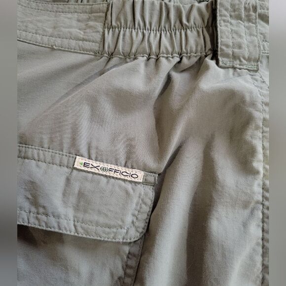 Exofficio Insect Repellent Sage Green Convertible Pants Size XL - Picture 9 of 14